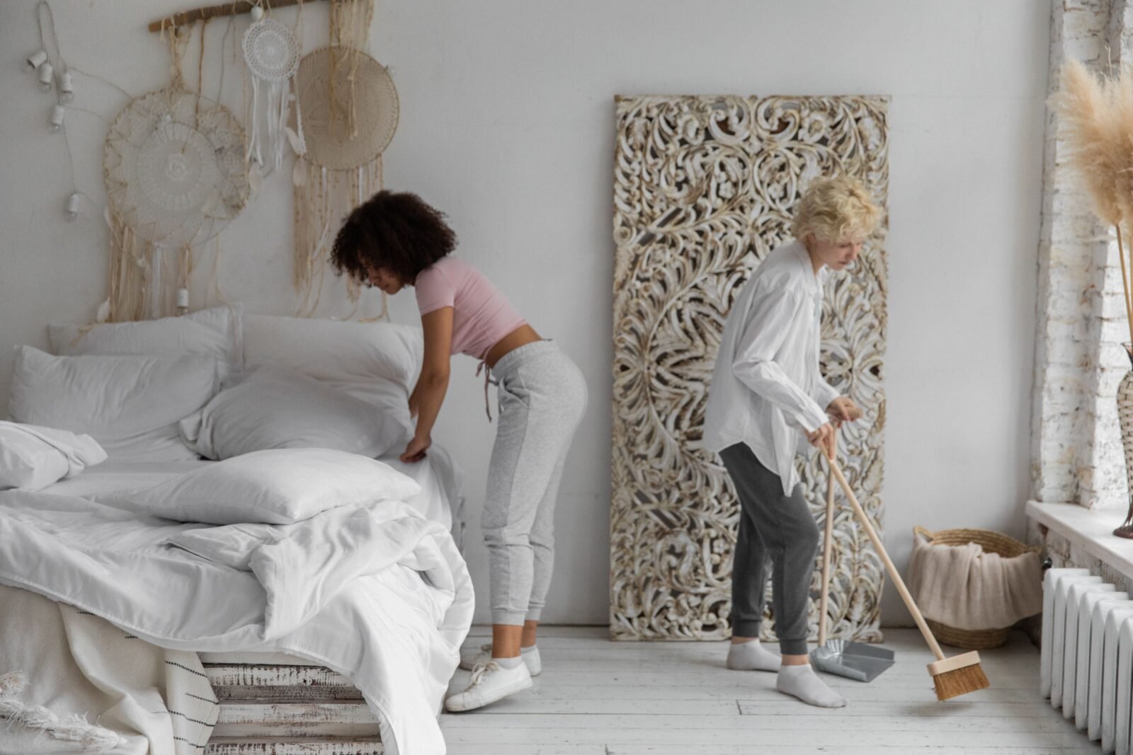 Bedroom Tidying & Care